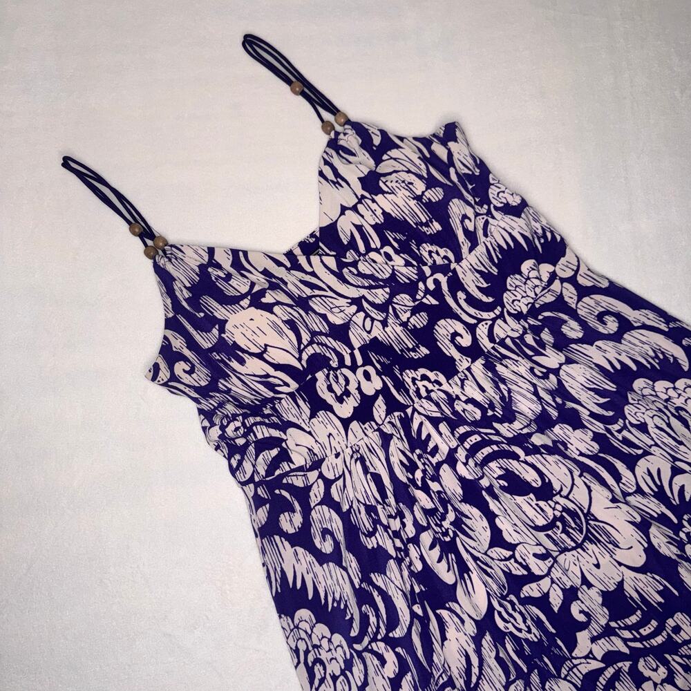 Purple White American Living 4 Maxi Dress - Picture 3 of 9